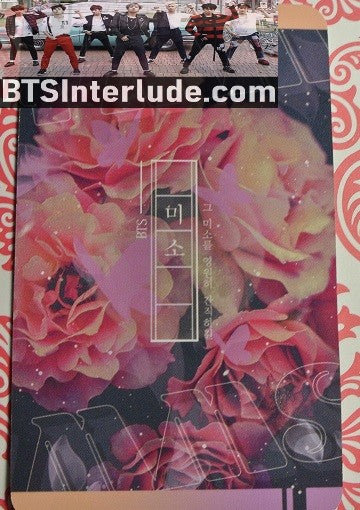 BTS PHOTOCARD FANSITE JEON JUNGKOOK 전정국 DENIM JACKET 3/4 PROFILE PHOTO CARD