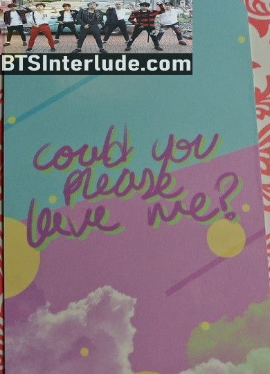 BTS PHOTOCARD FANSITE RM KIM NAMJOON 김남준 KIEL1 FANSITE LOVE ME PHOTO CARD