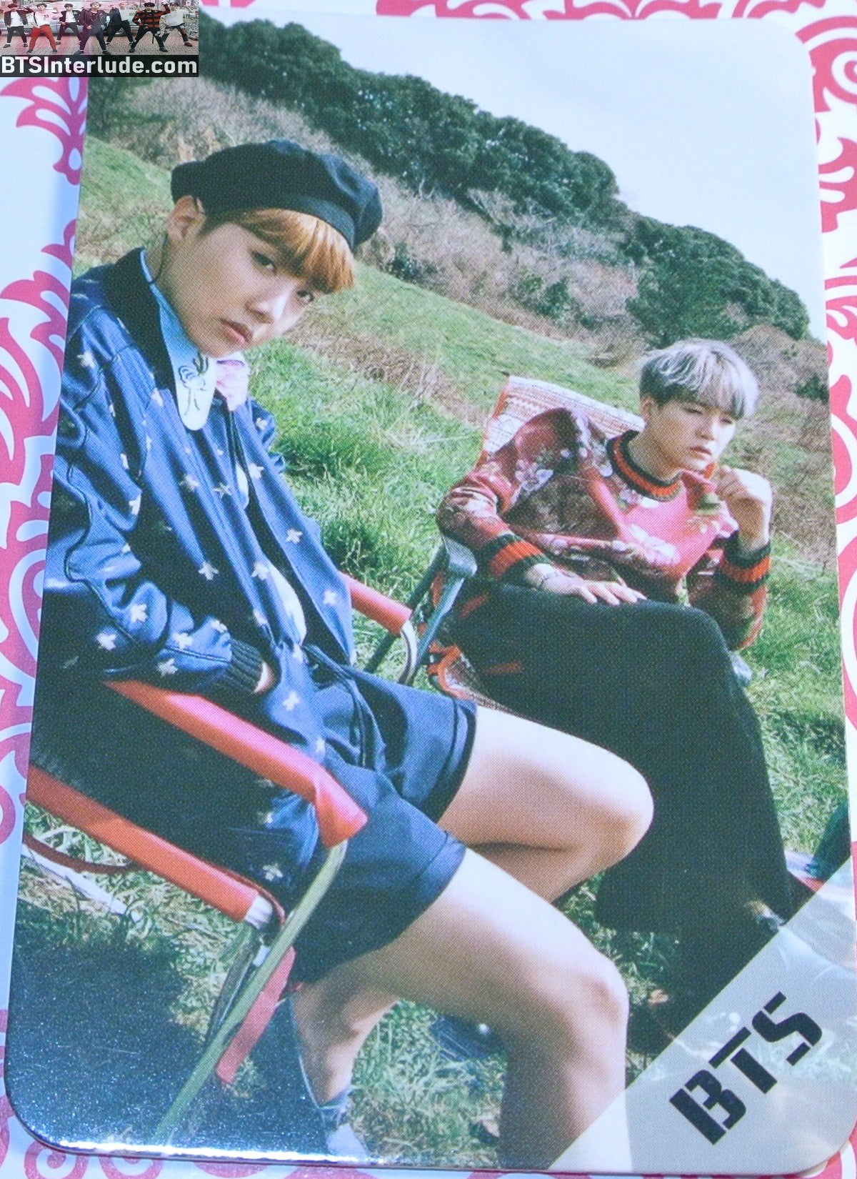 BTS PHOTOCARD FANSITE SUB-UNIT J-HOPE JUNG HOSEOK SUGA MIN YOONGI YOUNG FOREVER PHOTO CARD