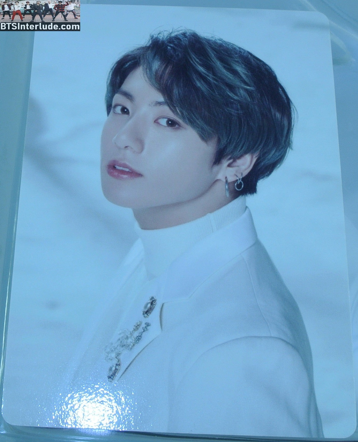 BTS PHOTOCARD OFFICIAL JEON JUNGKOOK 전정국 MAP OF THE SOUL WORLD TOUR MOTS #1 OFFICIAL MERCHANDISE PHOTO CARD PC