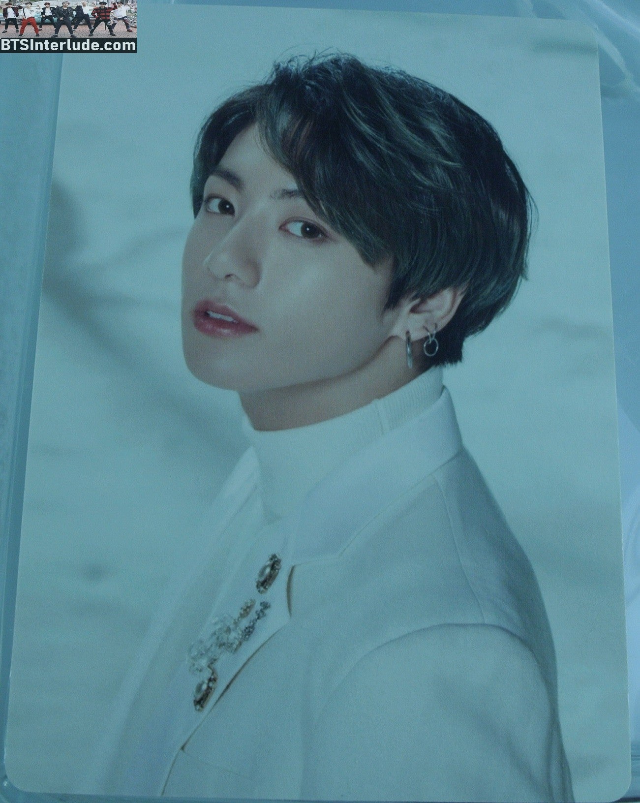 BTS PHOTOCARD OFFICIAL JEON JUNGKOOK 전정국 MAP OF THE SOUL WORLD TOUR MOTS #1 OFFICIAL MERCHANDISE PHOTO CARD PC