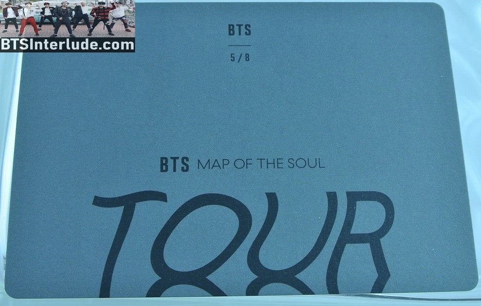 BTS PHOTOCARD OFFICIAL SUB-UNIT RM KIM NAMJOON SUGA MIN YOONGI JEON JUNGKOOK J-HOPE JUNG HOSEOK MOTS 7 MAP OF THE SOUL WORLD TOUR #5 OFFICIAL MERCHANDISE LIMITED EDITION