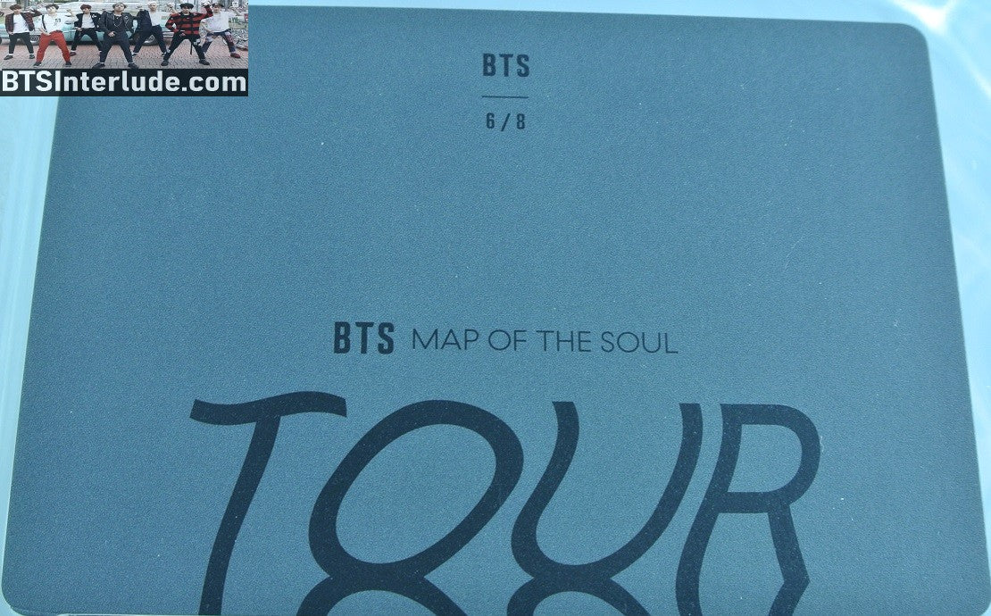 BTS PHOTOCARD OFFICIAL SUB-UNIT RM KIM NAMJOON SUGA MIN YOONGI JEON JUNGKOOK J-HOPE JUNG HOSEOK MOTS 7 MAP OF THE SOUL WORLD TOUR #6 OFFICIAL MERCHANDISE LIMITED EDITION