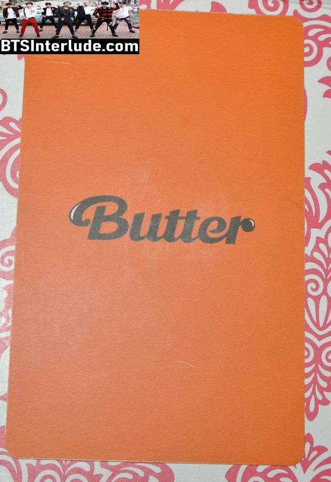 BTS PHOTOCARD OFFICIAL JIN KIM SEOKJIN 김석진 BUTTER PEACHES PHOTO CARD PC OFFICIAL MERCHANDISE