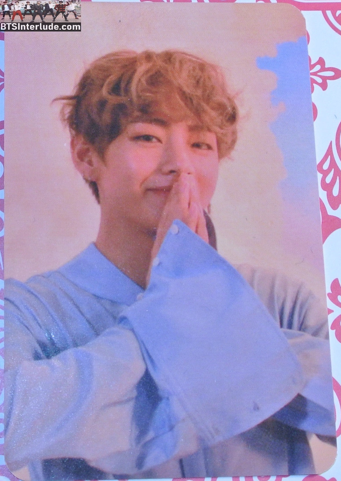 BTS PHOTOCARD OFFICIAL V KIM TAEHYUNG 김태형 LOVE YOURSELF HER LY VER O OFFICIAL MERCHANDISE