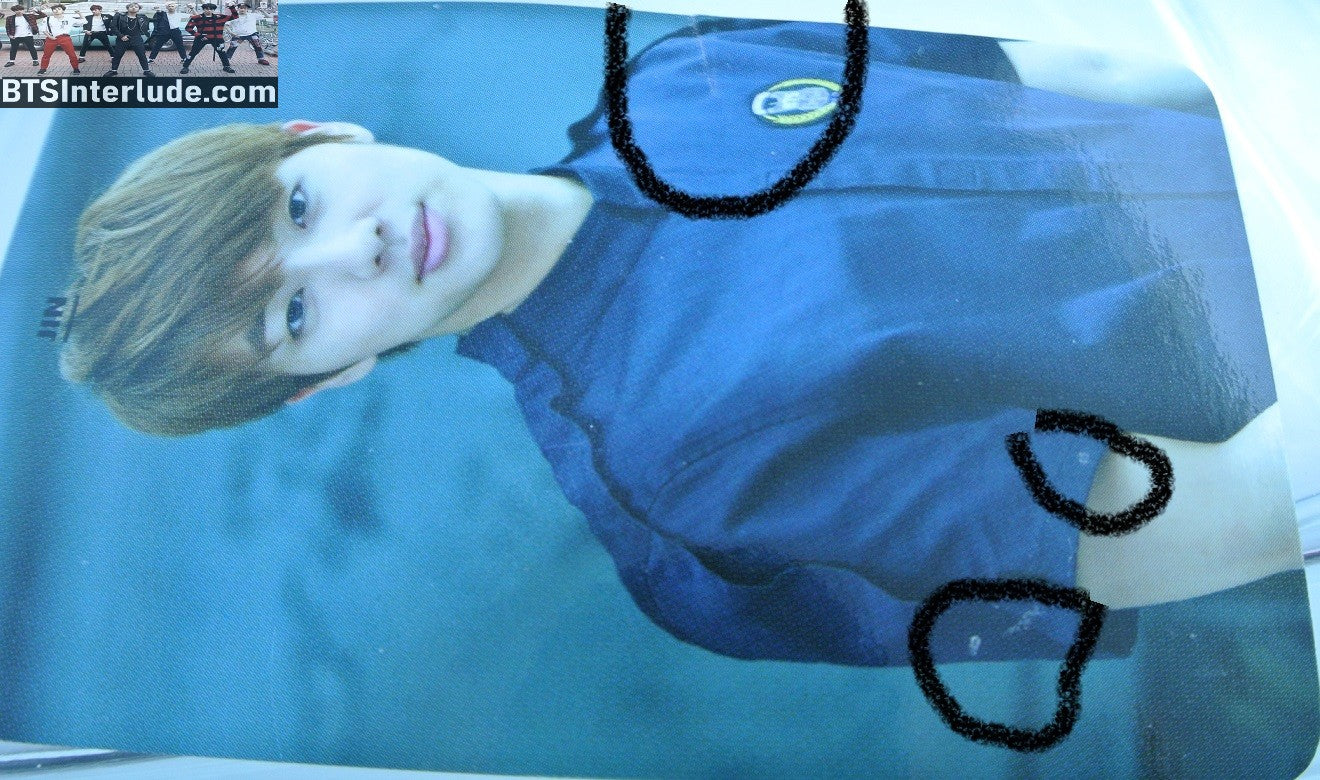 BTS PHOTOCARD OFFICIAL JIN KIM SEOKJIN 김석진 O!RUL82? PHOTO CARD PC OFFICIAL MERCHANDISE