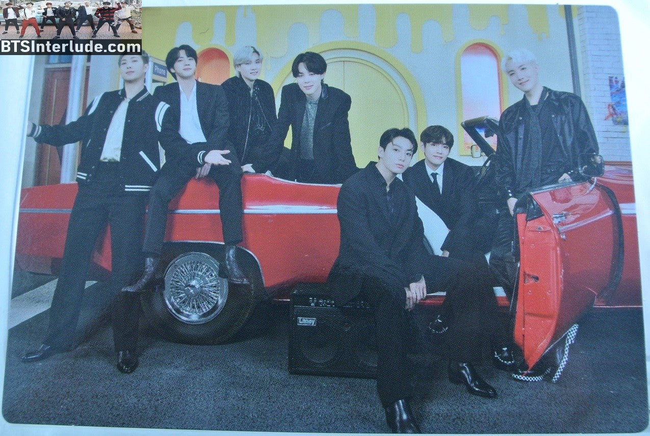 BTS PHOTOCARD OFFICIAL GROUP PERMISSION TO DANCE PTD SEOUL #1 JUNGKOOK V JIMIN RM J-HOPE SUGA JIN OFFICIAL MERCHANDISE LIMITED EDITION