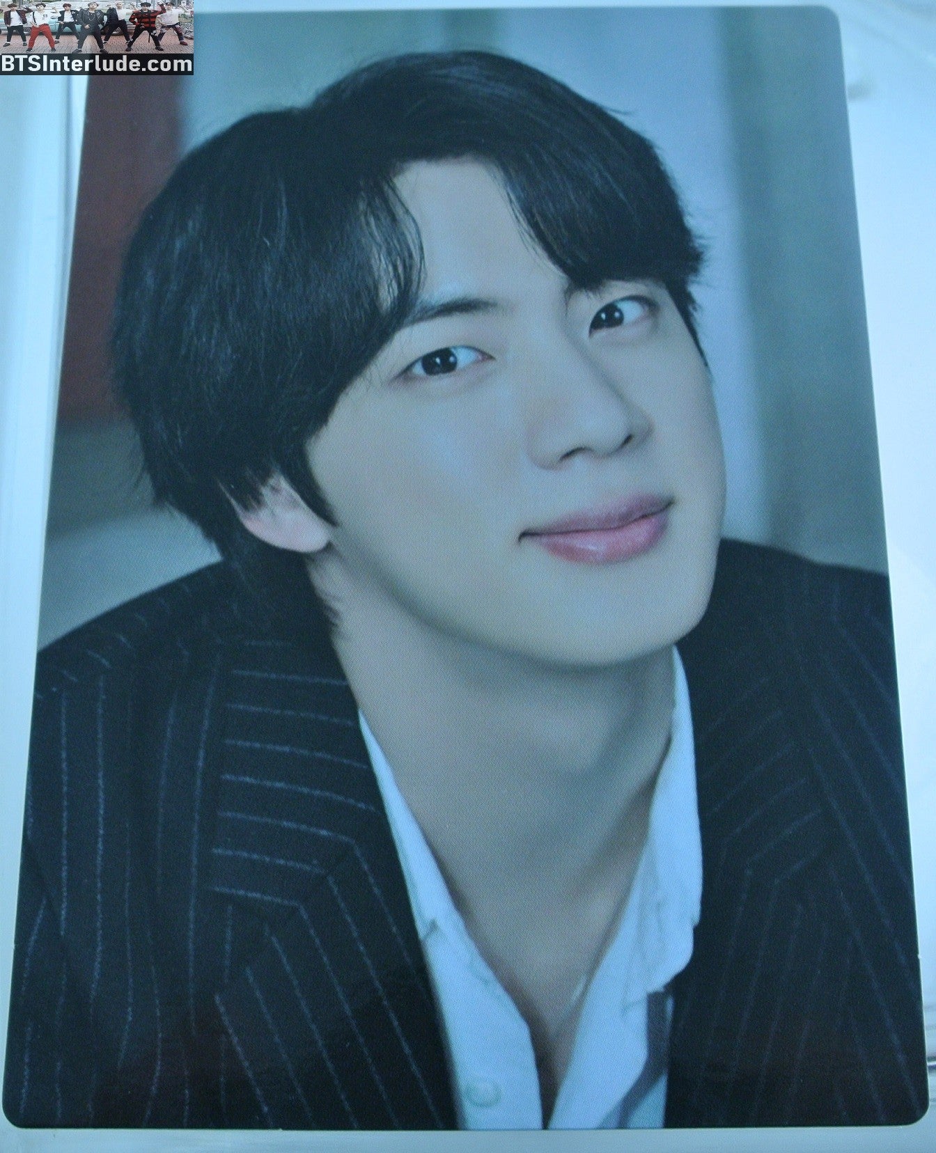 BTS PHOTOCARD OFFICIAL JIN KIM SEOKJIN 김석진 PTD PERMISSION TO DANCE ON STAGE SEOUL #1 OF 4 PHOTO CARD PC OFFICIAL MERCHANDISE