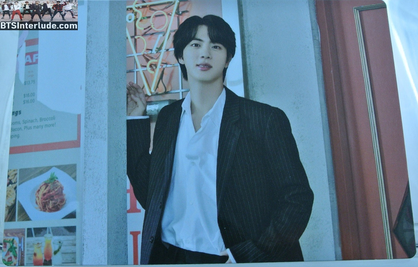 BTS PHOTOCARD OFFICIAL JIN KIM SEOKJIN 김석진 PTD PERMISSION TO DANCE ON STAGE SEOUL #2 OF 4 PHOTO CARD PC OFFICIAL MERCHANDISE