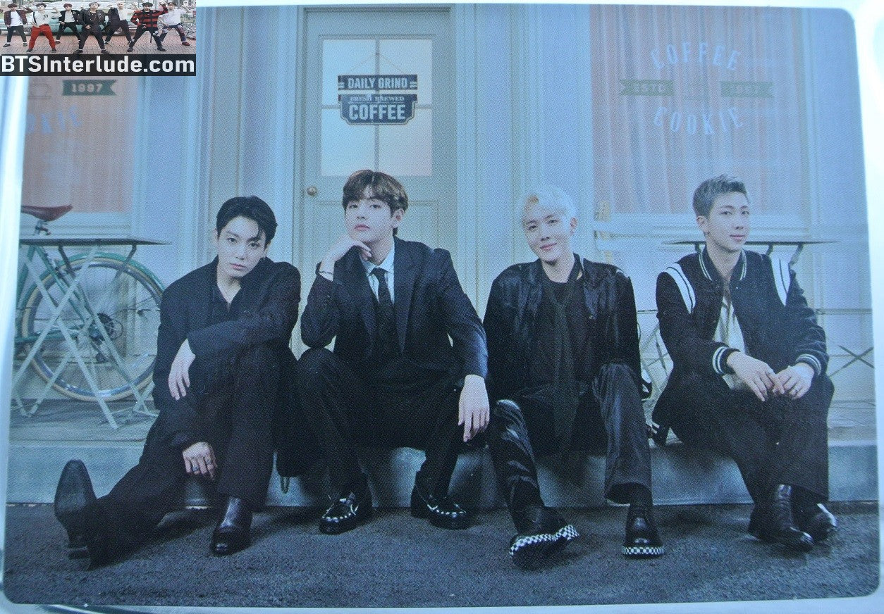 BTS PHOTOCARD OFFICIAL SUB-UNIT PERMISSION TO DANCE PTD SEOUL JUNGKOOK V RM J-HOPE OFFICIAL MERCHANDISE LIMITED EDITION