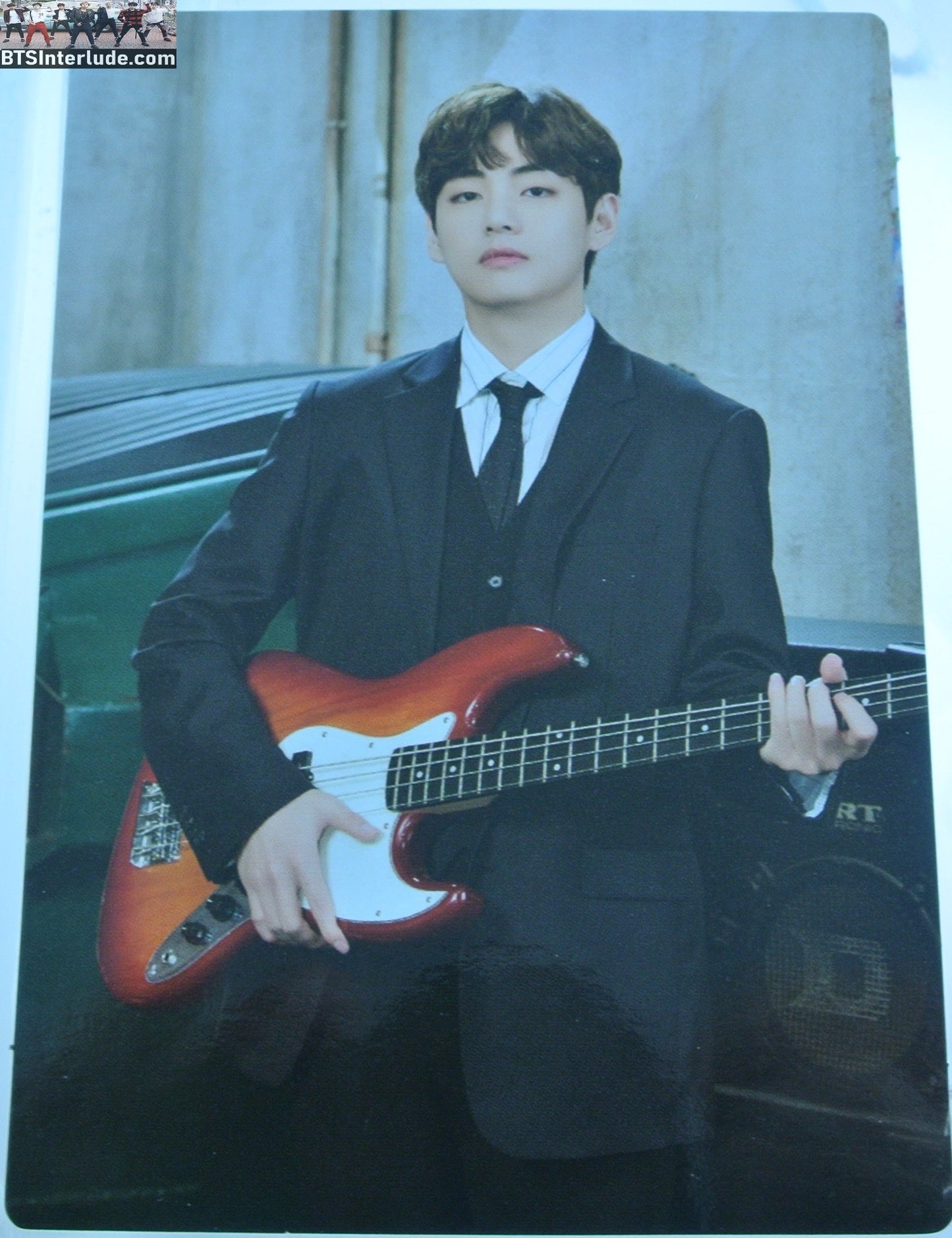 BTS PHOTOCARD OFFICIAL V KIM TAEHYUNG 김태형 PTD PERMISSION TO DANCE ON STAGE SEOUL #1 OF 4 PHOTO CARD PC OFFICIAL MERCHANDISE