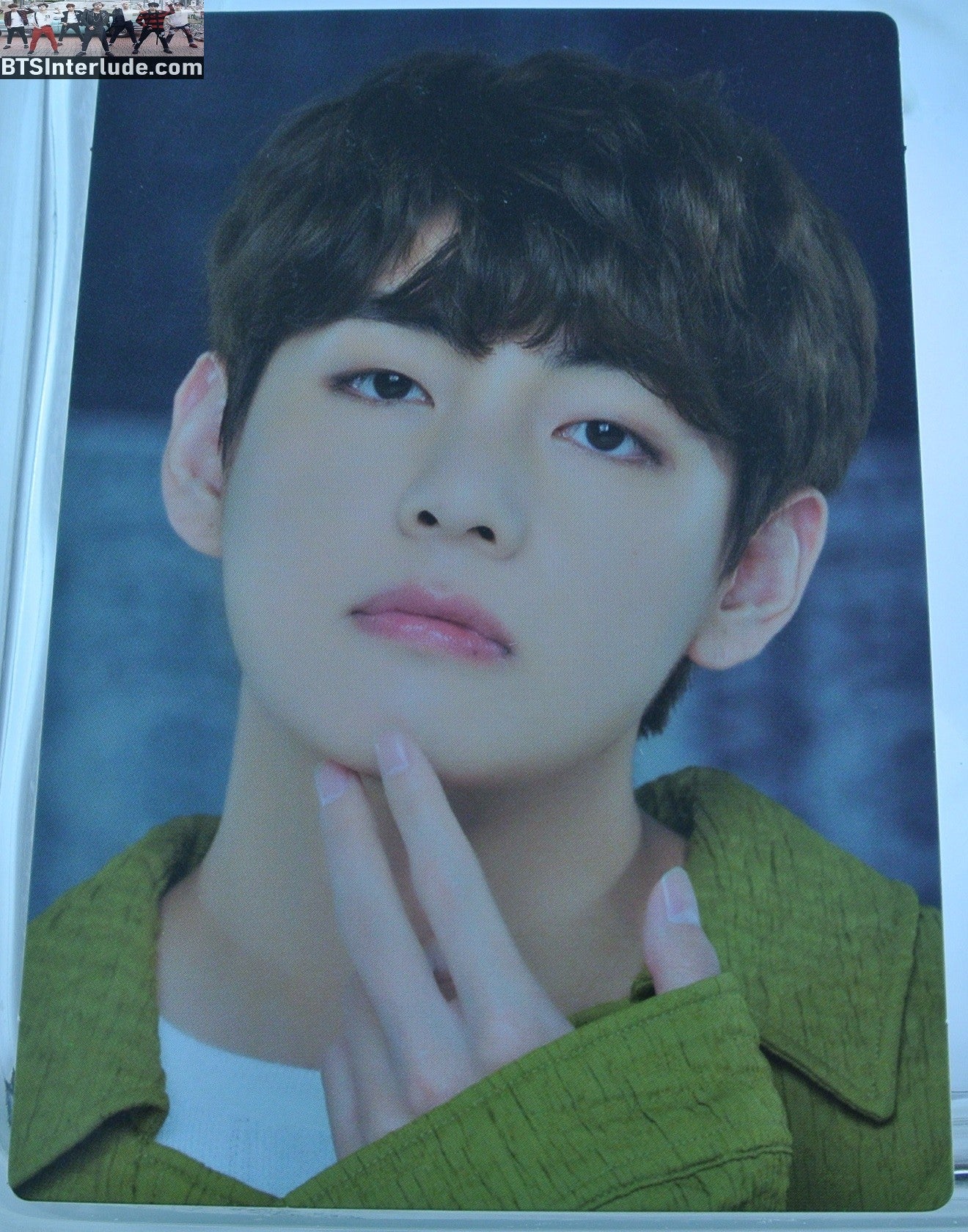 BTS PHOTOCARD OFFICIAL V KIM TAEHYUNG 김태형 PTD PERMISSION TO DANCE ON STAGE SEOUL #3 OF 4 PHOTO CARD PC OFFICIAL MERCHANDISE