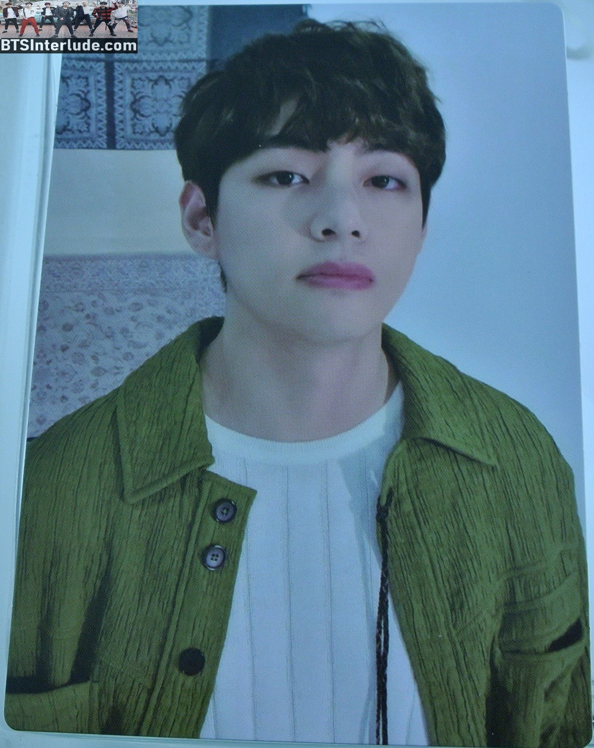 BTS PHOTOCARD OFFICIAL V KIM TAEHYUNG 김태형 PTD PERMISSION TO DANCE ON STAGE SEOUL SPECIAL HOLOGRAM CARD PHOTO CARD PC OFFICIAL MERCHANDISE