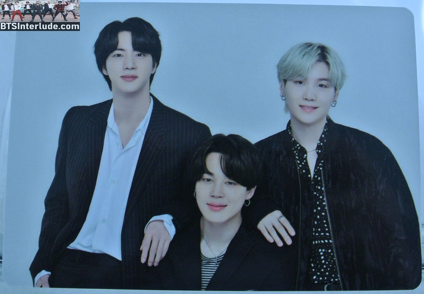 BTS PHOTOCARD OFFICIAL SUB-UNIT 2022 PERMISSION TO DANCE PTD #4 JIMIN SUGA JIN OFFICIAL MERCHANDISE LIMITED EDITION