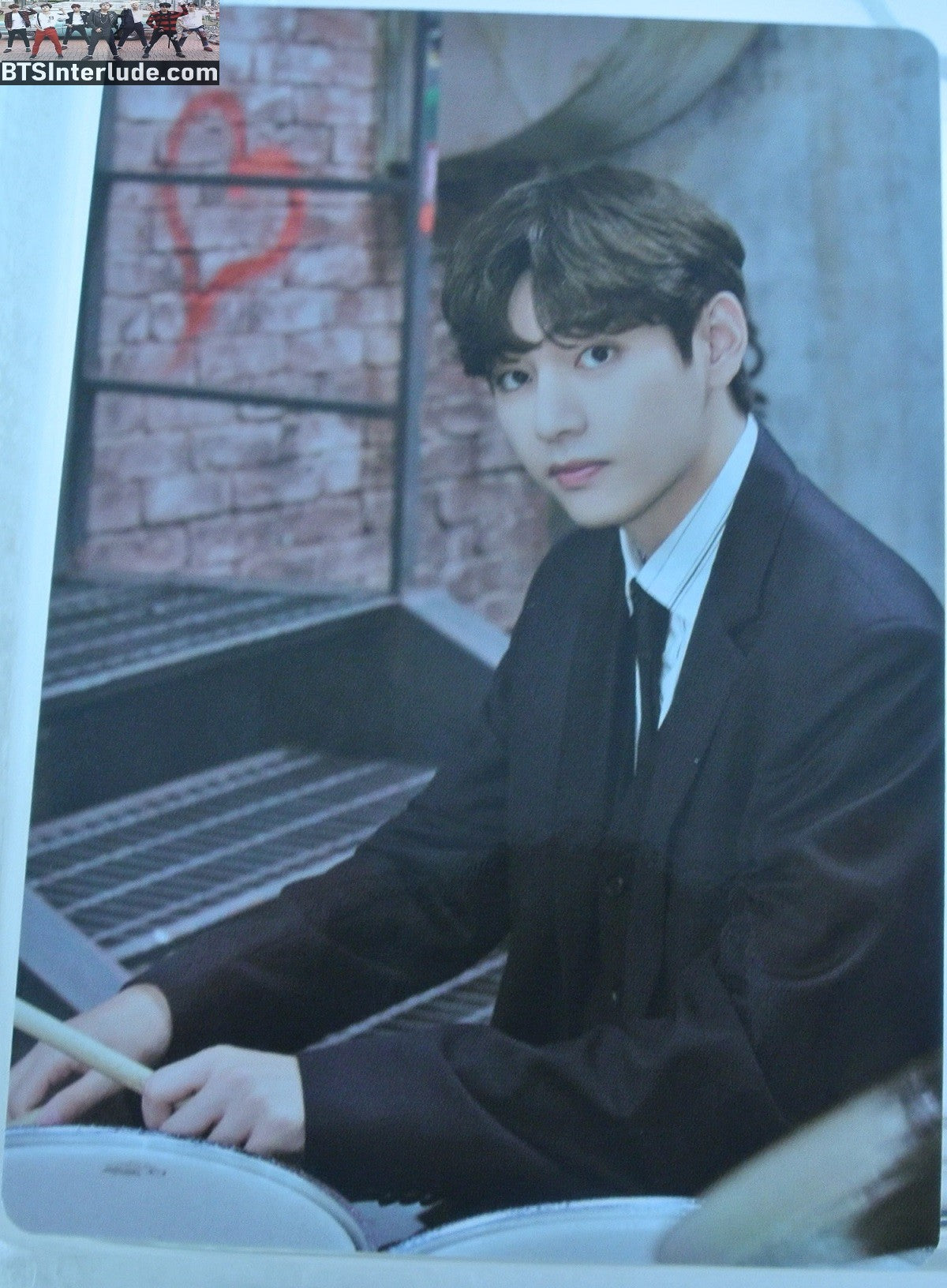 BTS PHOTOCARD OFFICIAL V KIM TAEHYUNG 김태형 PTD PERMISSION TO DANCE ON STAGE #2 OF 8 PHOTO CARD PC OFFICIAL MERCHANDISE