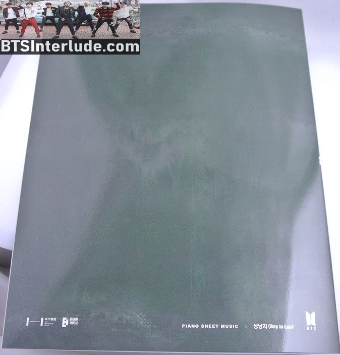 BTS PIANO MUSIC SHEET BOY IN LUV ANTHOLOGY #1 JUNGKOOK V JIMIN RM J-HOPE SUGA JIN NEW OFFICIAL MERCHANDISE