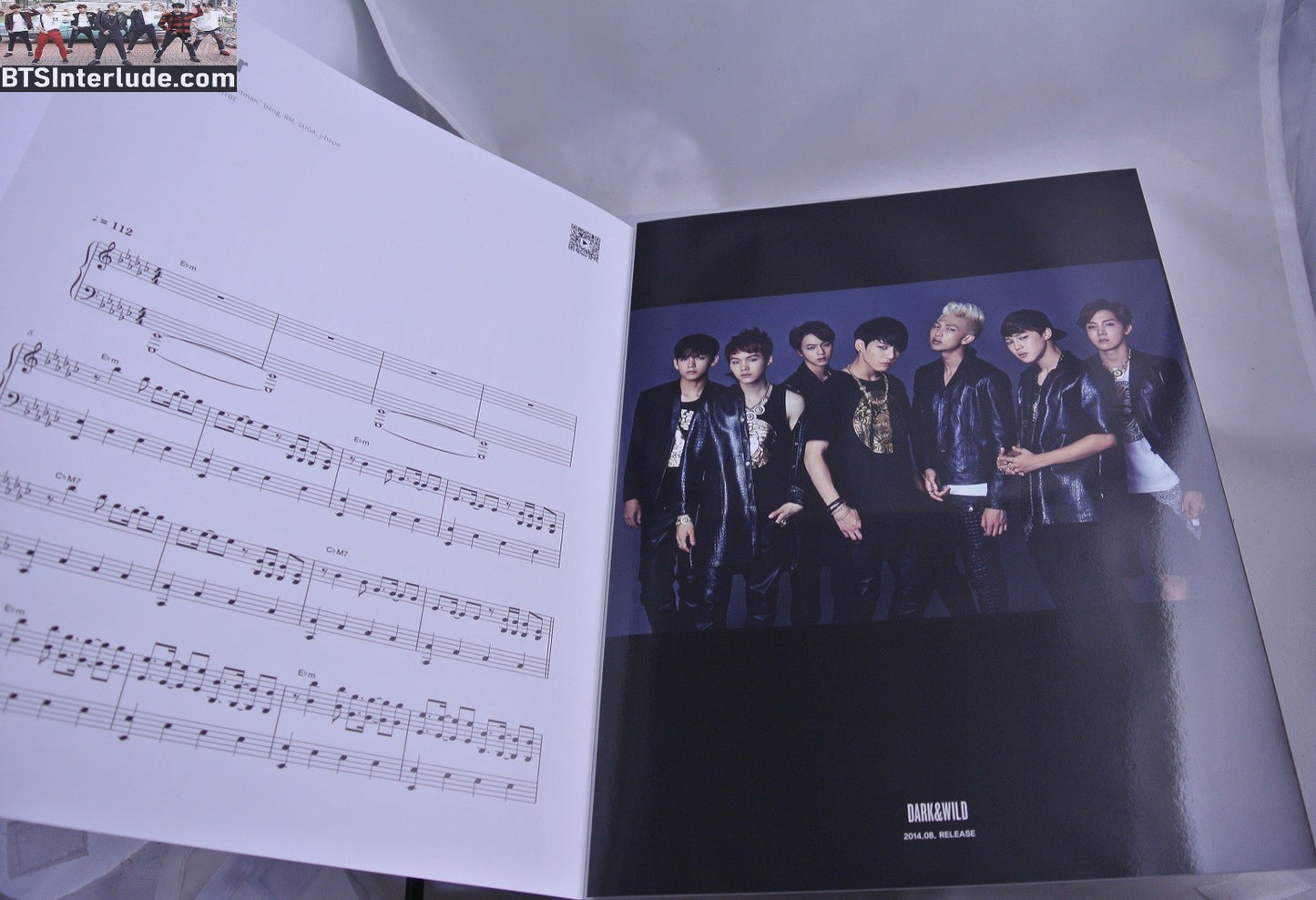 BTS PIANO MUSIC SHEET DANGER ANTHOLOGY #1 JUNGKOOK V JIMIN RM J-HOPE SUGA JIN NEW OFFICIAL MERCHANDISE
