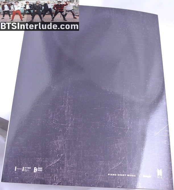 BTS PIANO MUSIC SHEET DANGER ANTHOLOGY #1 JUNGKOOK V JIMIN RM J-HOPE SUGA JIN NEW OFFICIAL MERCHANDISE