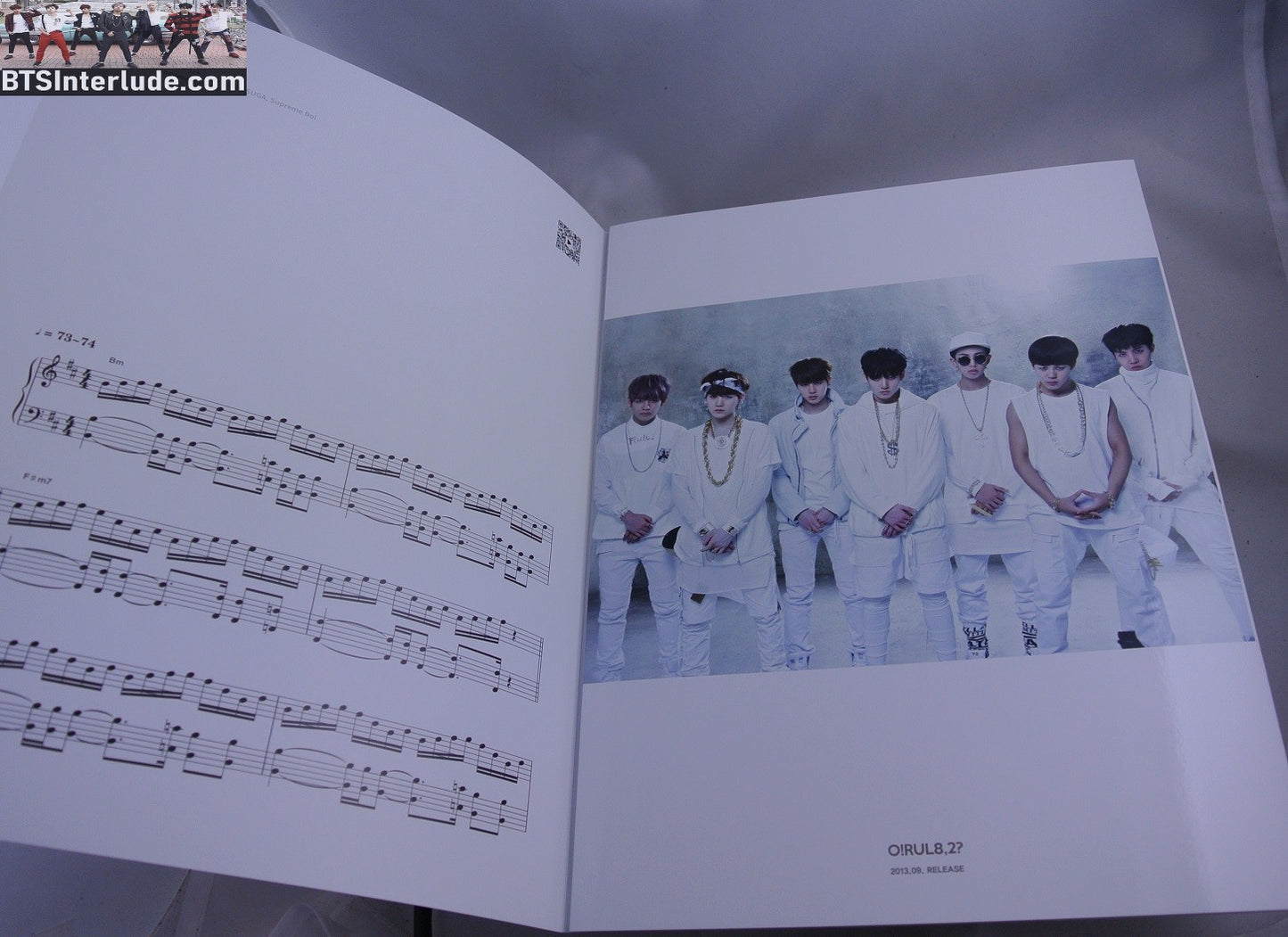BTS PIANO MUSIC SHEET NO N.O. ANTHOLOGY #1 JUNGKOOK V JIMIN RM J-HOPE SUGA JIN NEW OFFICIAL MERCHANDISE