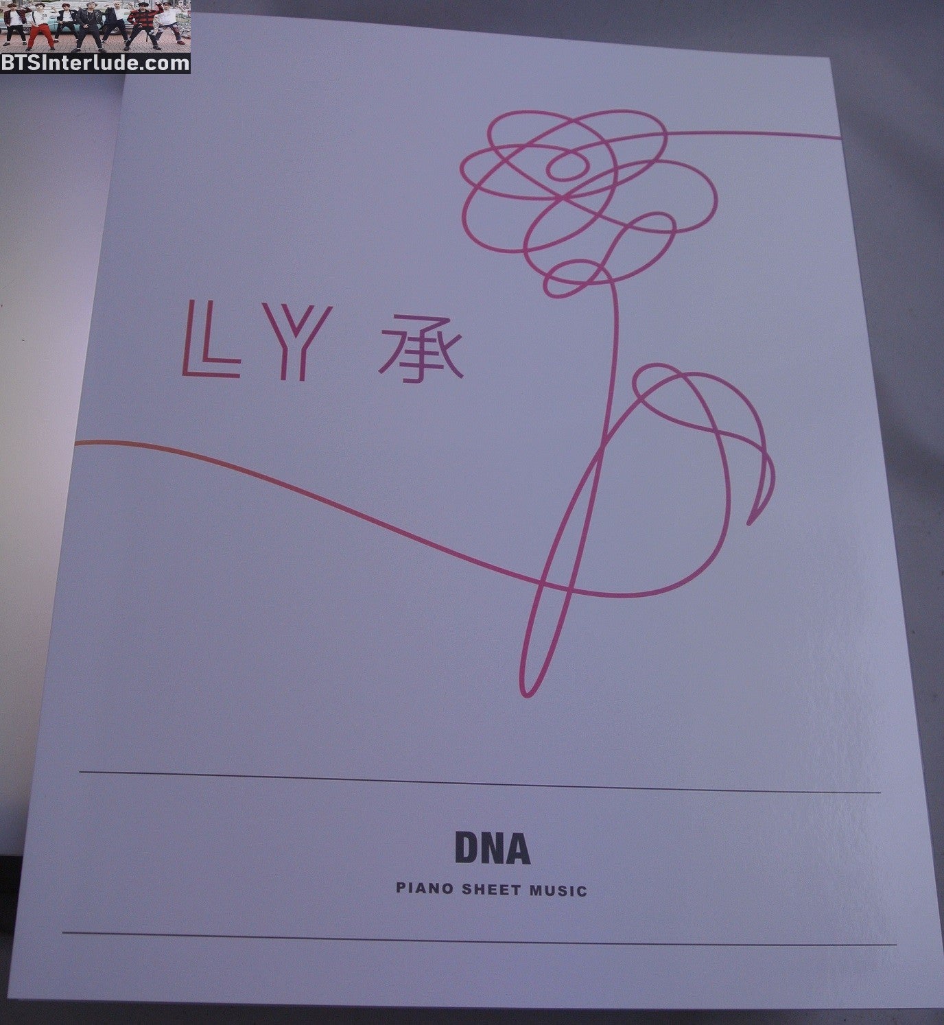 BTS PIANO MUSIC SHEET DNA ANTHOLOGY #3 JUNGKOOK V JIMIN RM J-HOPE SUGA JIN NEW OFFICIAL MERCHANDISE
