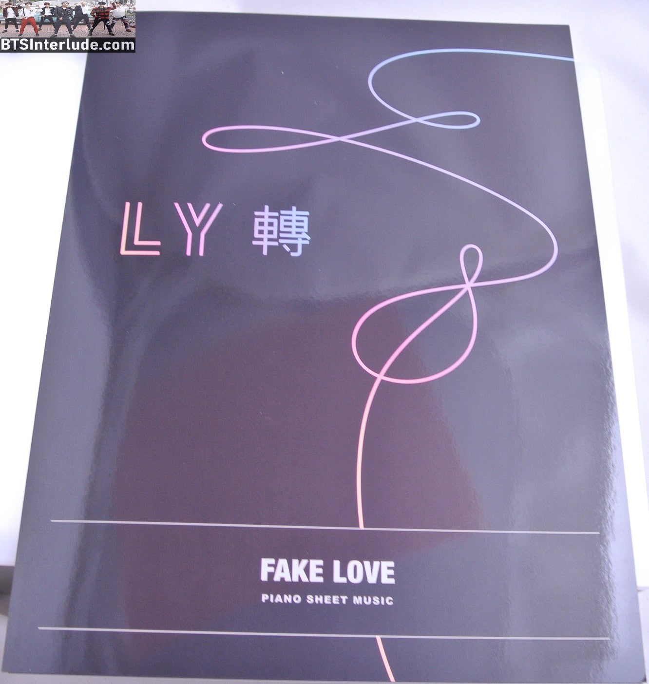 BTS PIANO MUSIC SHEET FAKE LOVE ANTHOLOGY #3 JUNGKOOK V JIMIN RM J-HOPE SUGA JIN NEW OFFICIAL MERCHANDISE