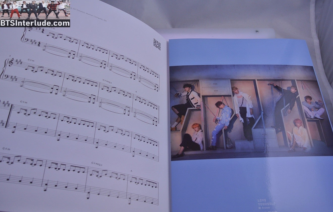 BTS PIANO MUSIC SHEET IDOL ANTHOLOGY #3 JUNGKOOK V JIMIN RM J-HOPE SUGA JIN NEW OFFICIAL MERCHANDISE