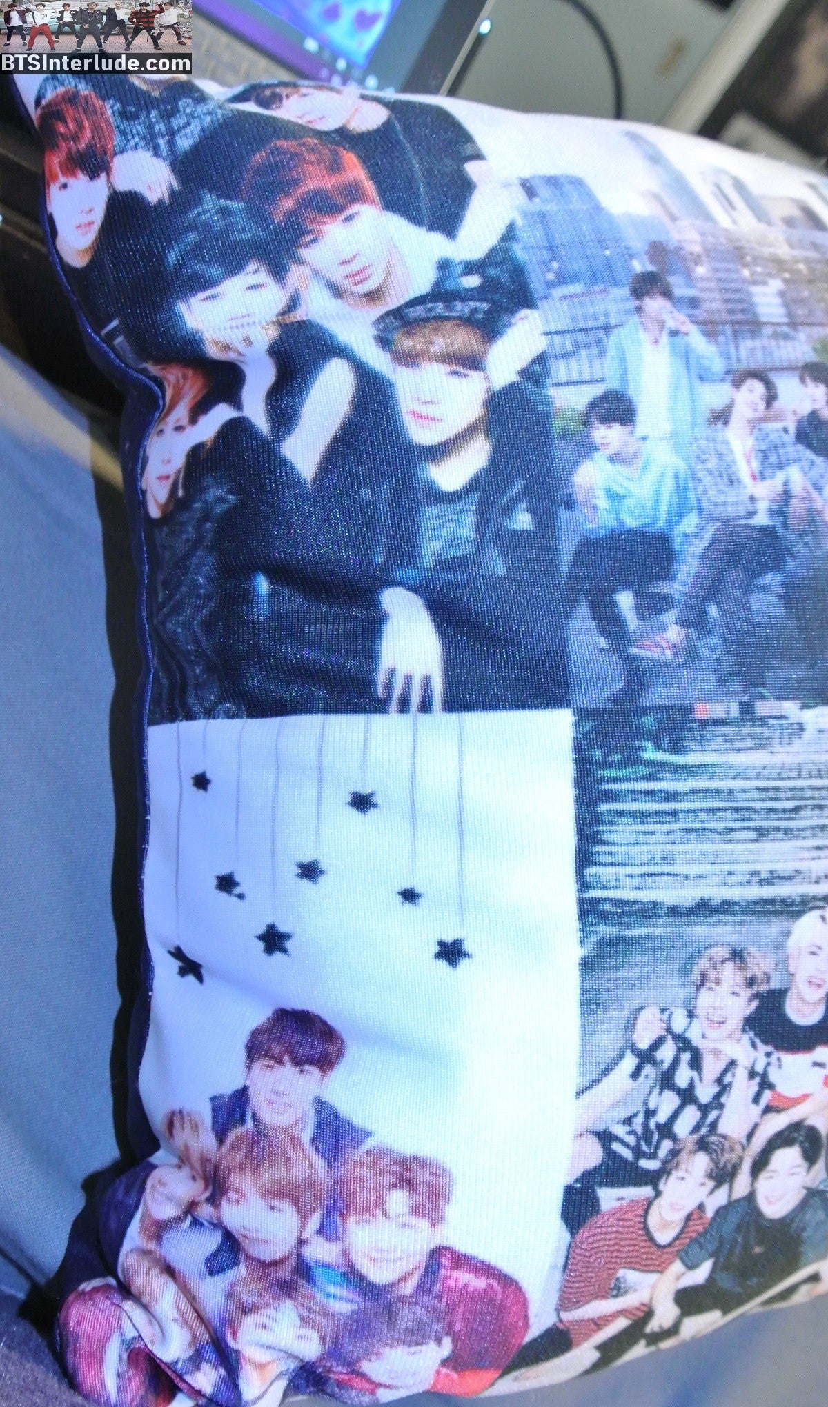 BTS PILLOW GROUP CUSHION THROW REVERSE BT21 TATA VAN JUNGKOOK V JIMIN RM J-HOPE SUGA JIN
