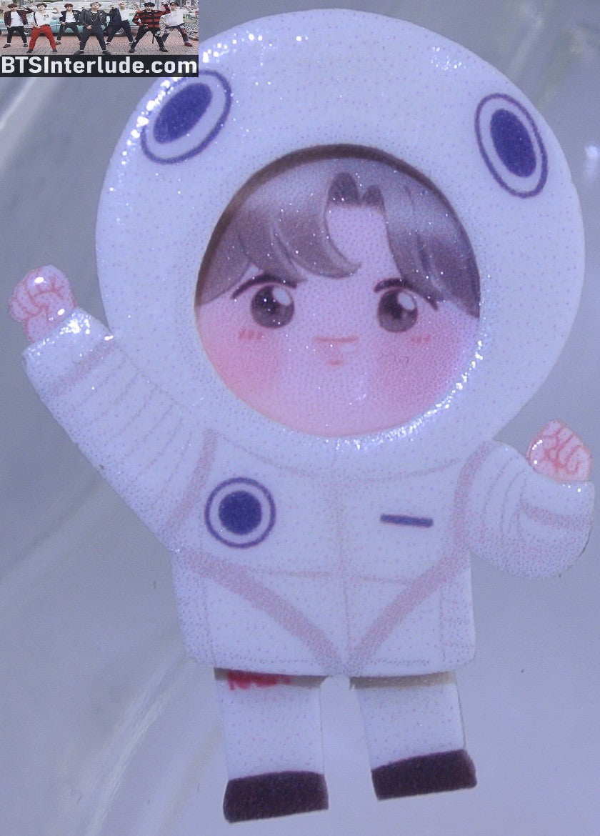 BTS PIN ACRYLIC RM KIM NAMJOON 김남준 2018 MAMAS ASTRONAUT ANPANMAN BADGE BUTTON