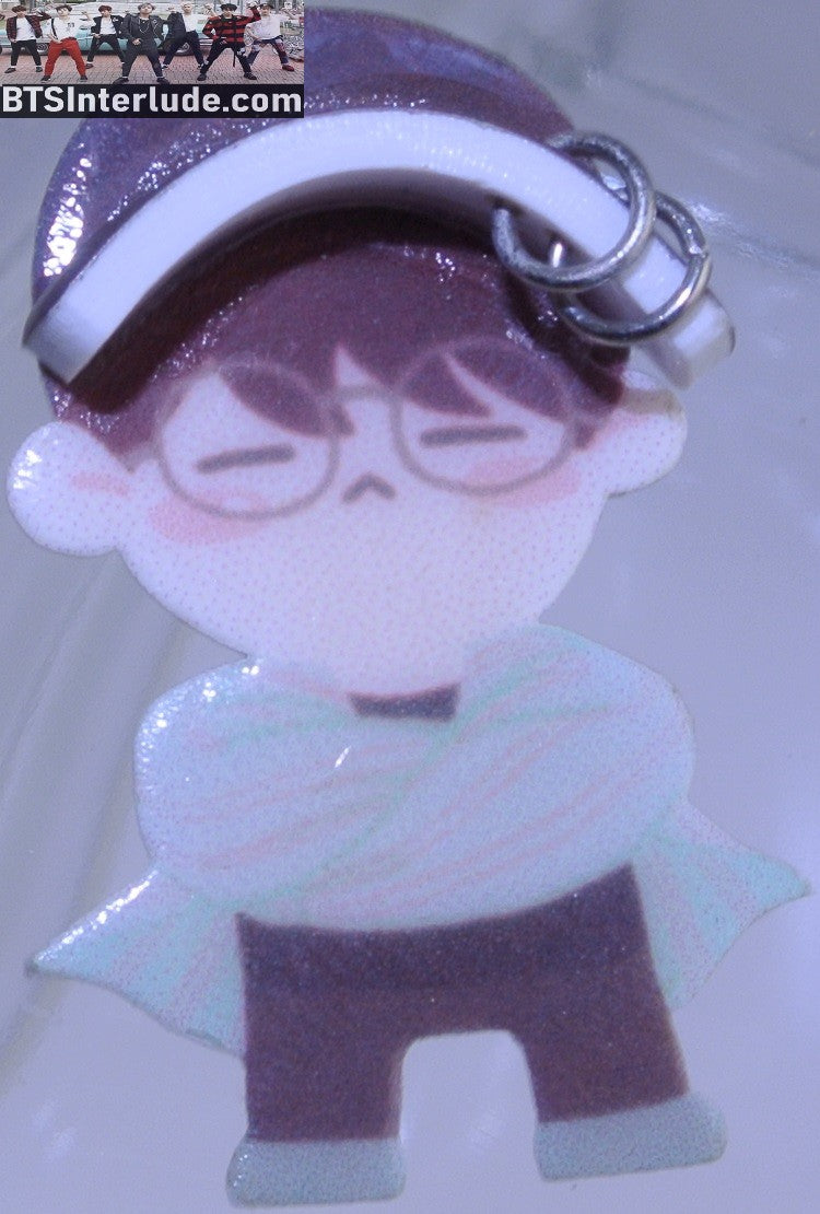 BTS PIN ACRYLIC SUGA MIN YOONGI 민윤기 BASEBALL CAP HAT RINGS BADGE BUTTON
