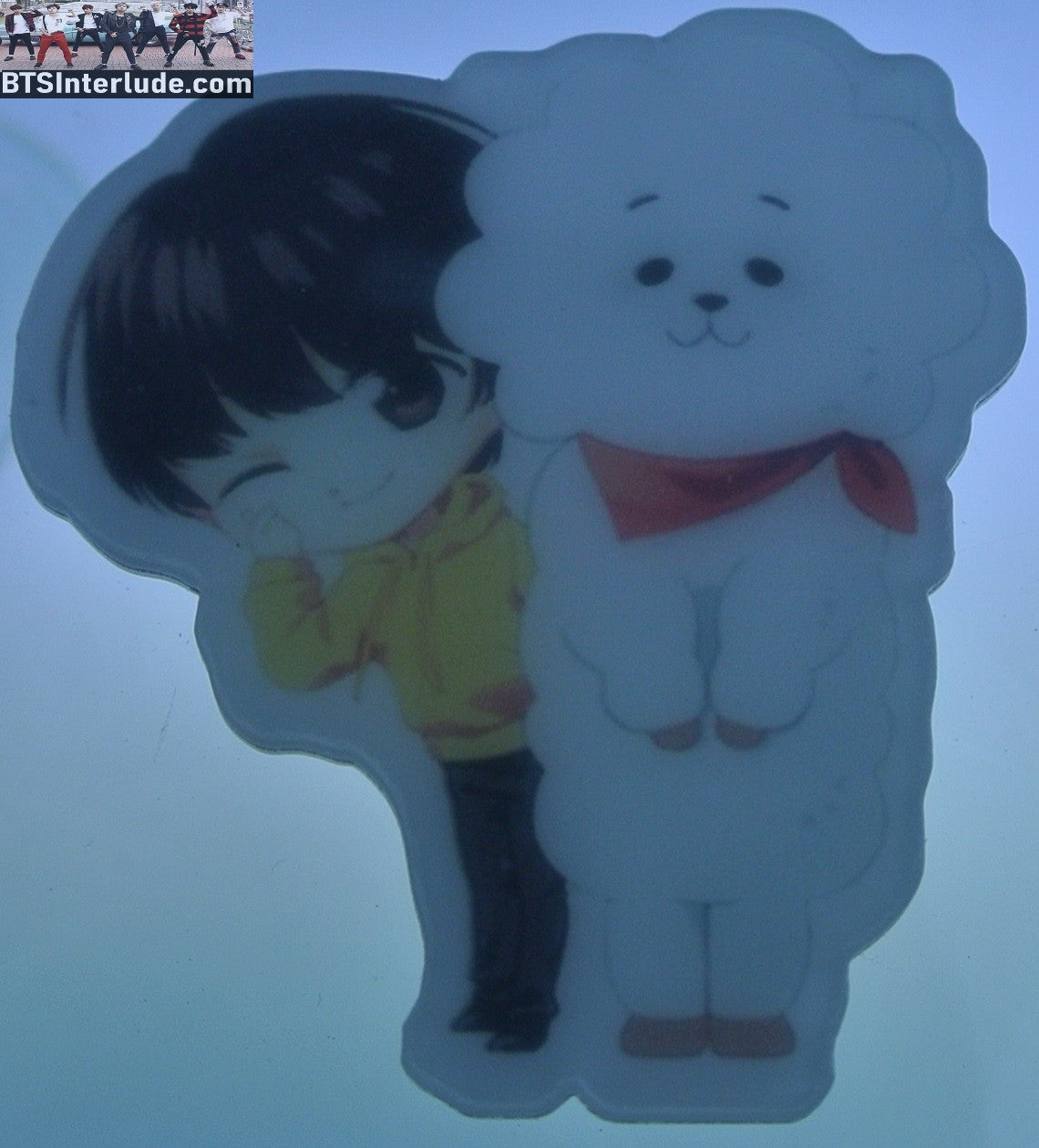BTS PIN ACRYLIC JIN KIM SEOKJIN 김석진 BT21 RJ BADGE BUTTON
