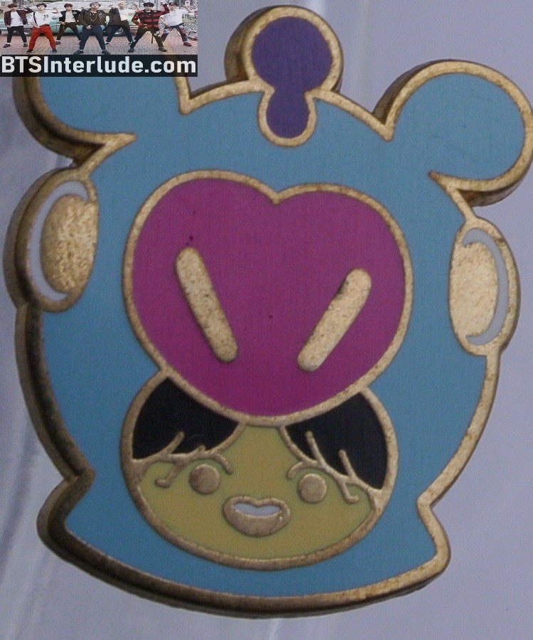 BTS PIN ENAMEL BT21 GOLD J-HOPE IN MANG MASK FACE NIIKOCHU PINS JUNG HOSEOK BADGE BUTTON