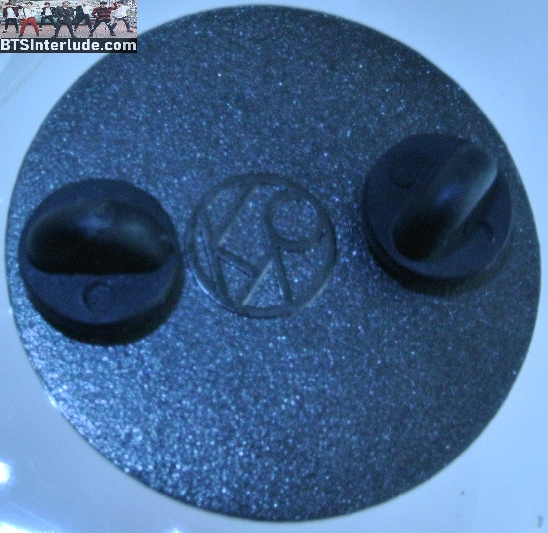 BTS PIN ENAMEL BT21 GUNMETAL TATA GOOD BOY CLUB V KIM TAEHYUNG KP KYEOPINS BADGE BUTTON