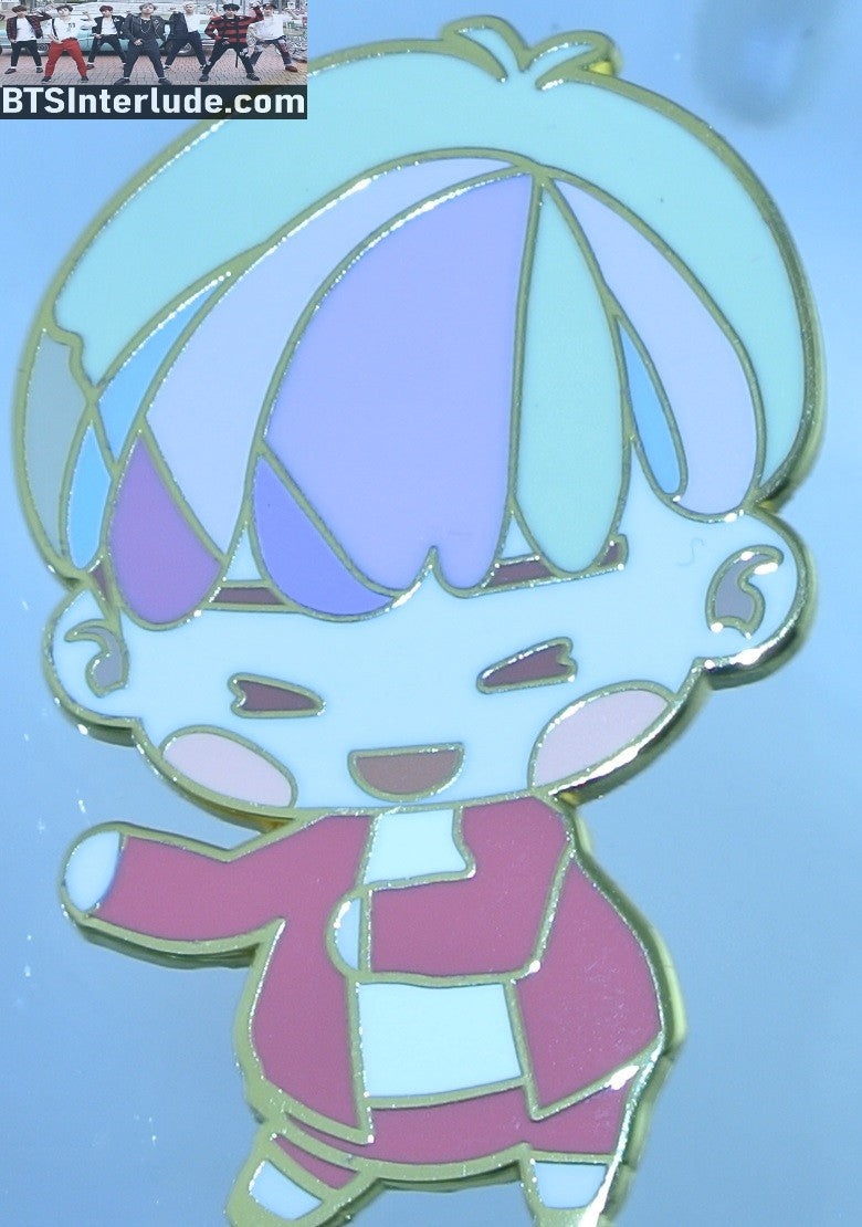 BTS PIN ENAMEL GOLD PARK JIMIIN 박지민 BUTTER RED SWEATS RAINBOW HAIR STARSTRUCK PINS BADGE BUTTON