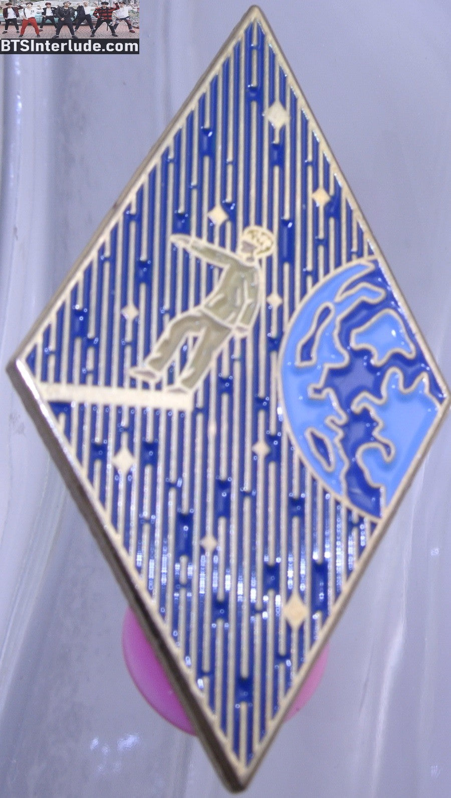 BTS PIN ENAMEL GOLD PARK JIMIIN 박지민 SERENDIPITY THEME DIVING BOARD ME PINS BADGE BUTTON