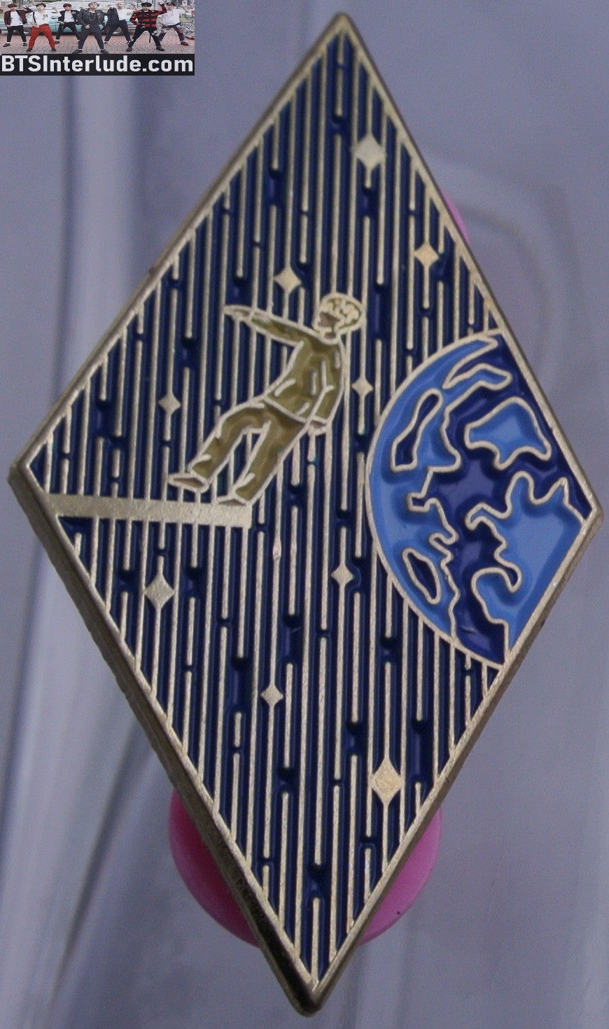 BTS PIN ENAMEL GOLD PARK JIMIIN 박지민 SERENDIPITY THEME DIVING BOARD ME PINS BADGE BUTTON