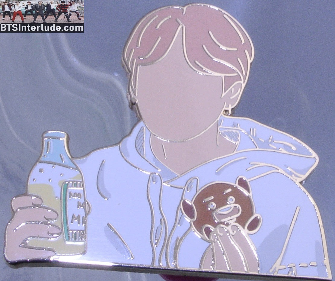 BTS PIN ENAMEL GOLD JEON JUNGKOOK BANANA MILK DUNKING BT21 SHOOKY TEATAEKL PINS BADGE BUTTON