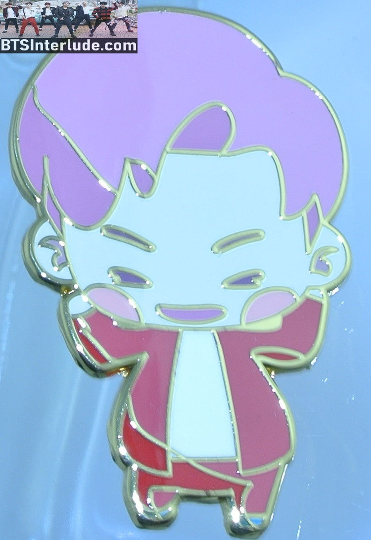 BTS PIN ENAMEL GOLD RM KIM NAMJOON 김남준 BUTTER RED SWEATS STARSTRUCK PINS BADGE BUTTON