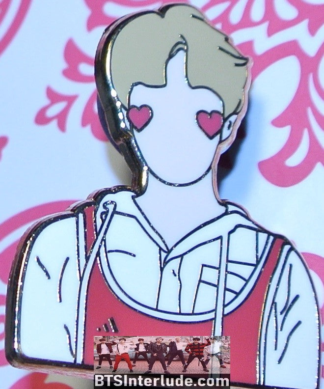 BTS PIN ENAMEL GOLD RM KIM NAMJOON 김남준 LOVE YOURSELF ANSWER VERSION F CARD BADGE BUTTON