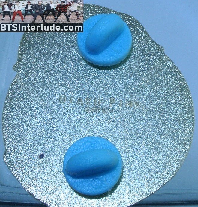 BTS PIN ENAMEL GOLD V KIM TAEHYUNG 김태형 BOY WITH LUV ANIME MV BEGINNING OTAKU PINS BADGE BUTTON