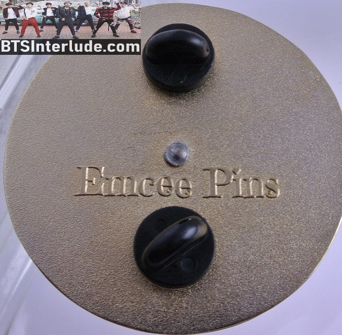 BTS PIN ENAMEL GOLD V KIM TAEHYUNG 김태형 SPINNER SINGULARITY MASK ROSE EMCEE PINS BADGE BUTTON