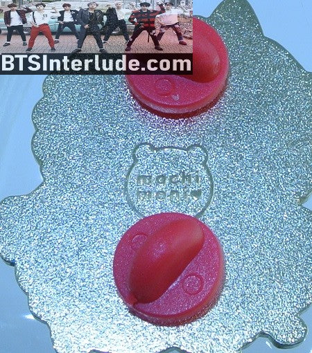 BTS PIN ENAMEL GOLD V KIM TAEHYUNG 김태형 YEONTAN MIC DROP MOCHI MONI PINS BADGE BUTTON
