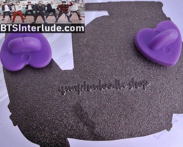 BTS PIN ENAMEL GUNMETAL JEON JUNGKOOK 전정국 CHIBI EUPHORIA WINDOW LYRICS QUAPHADOODLE PINS NO WINDOWS BADGE BUTTON