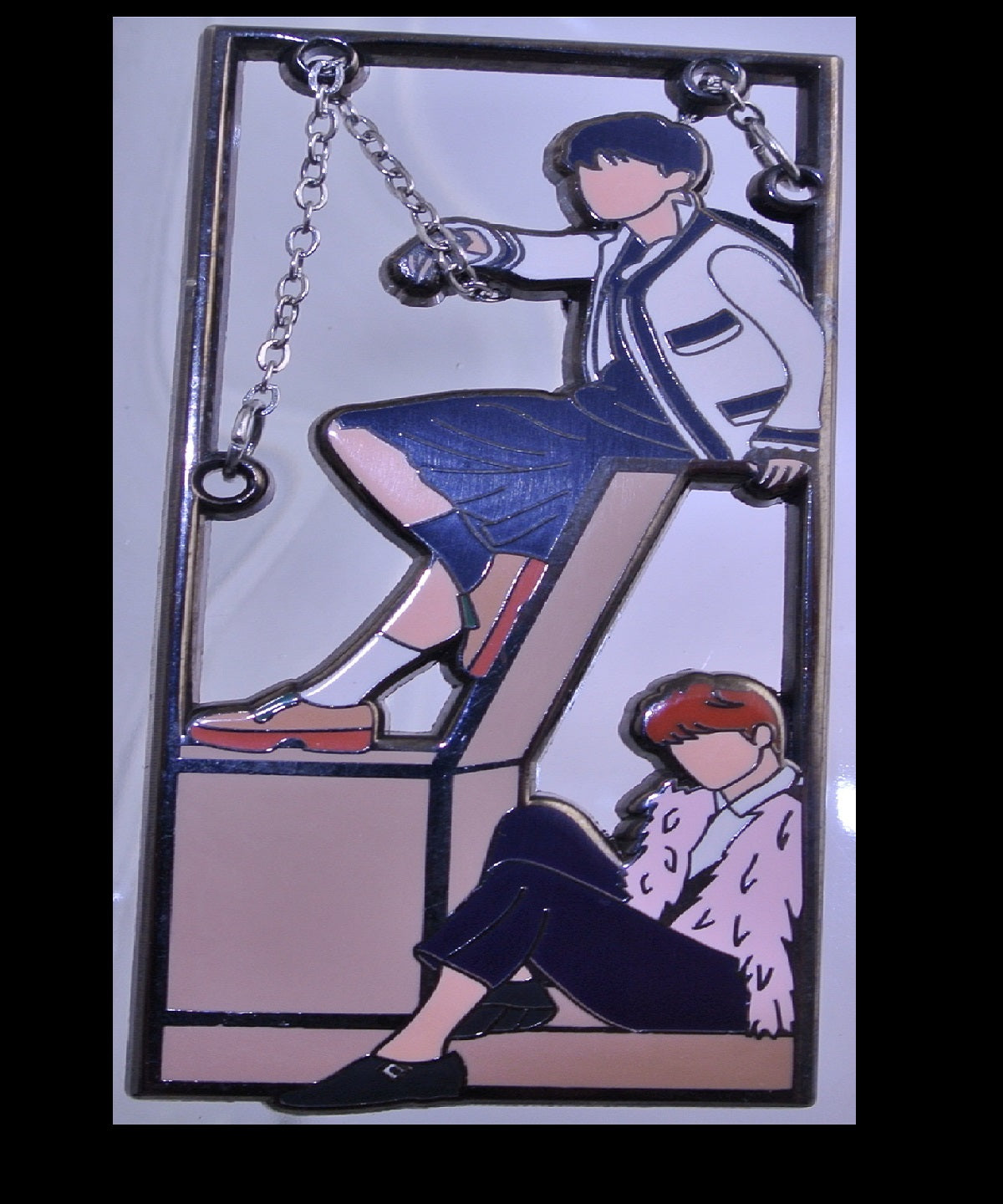BTS PIN ENAMEL GUNMETAL J-HOPE JUNG HOSEOK JIN KIM SEOKJIN LOVE YOURSELF ANSWER VER E PINS BY MOMO BADGE BUTTON