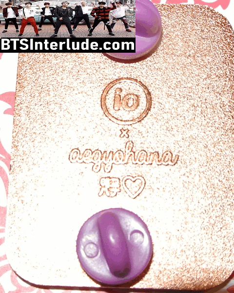 BTS PIN ENAMEL ROSE GOLD COPPER GROUP ARMY BOMB PINK LOVE YOURSELF SPEAK YOURSELF TOUR 2019 AEGYOHANA AND IO PINS 방탄소년단 JUNGKOOK V JIMIN RM J-HOPE SUGA JIN BADGE BUTTON