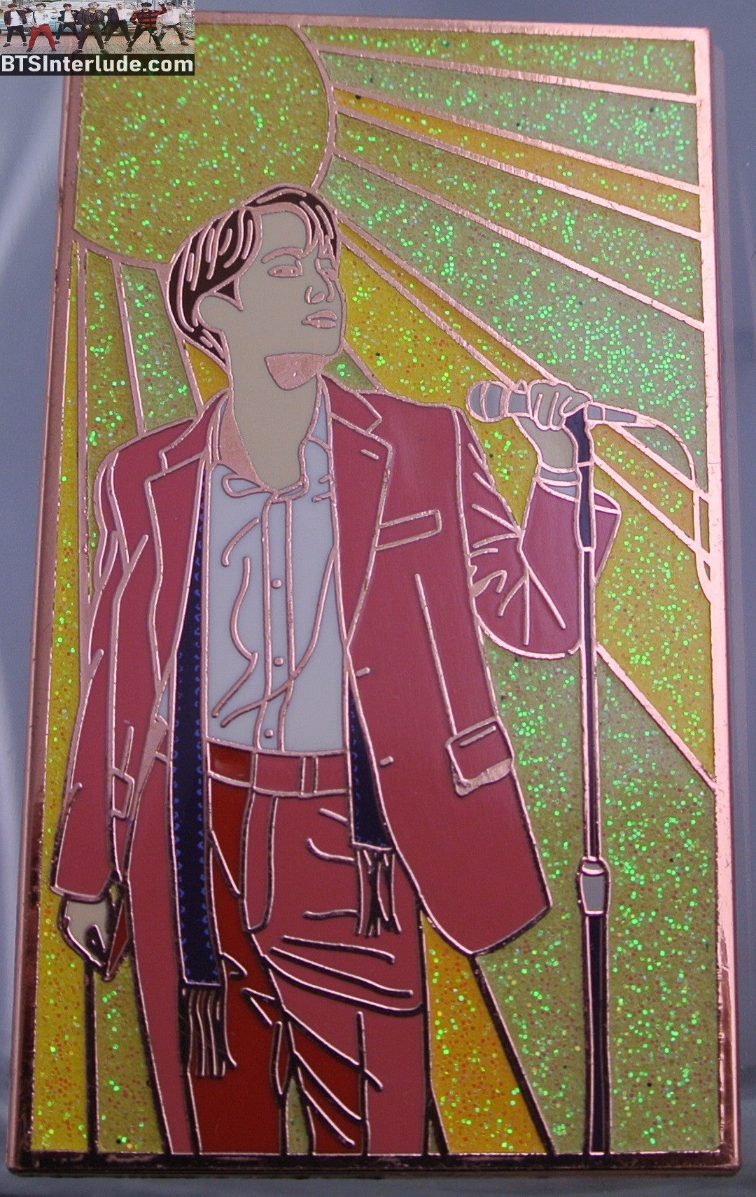 BTS PIN ENAMEL ROSE GOLD COPPER J-HOPE JUNG HOSEOK 정호석 HOPE WORLD DAYDREAM BORAHAE_BB PINS BADGE BUTTON