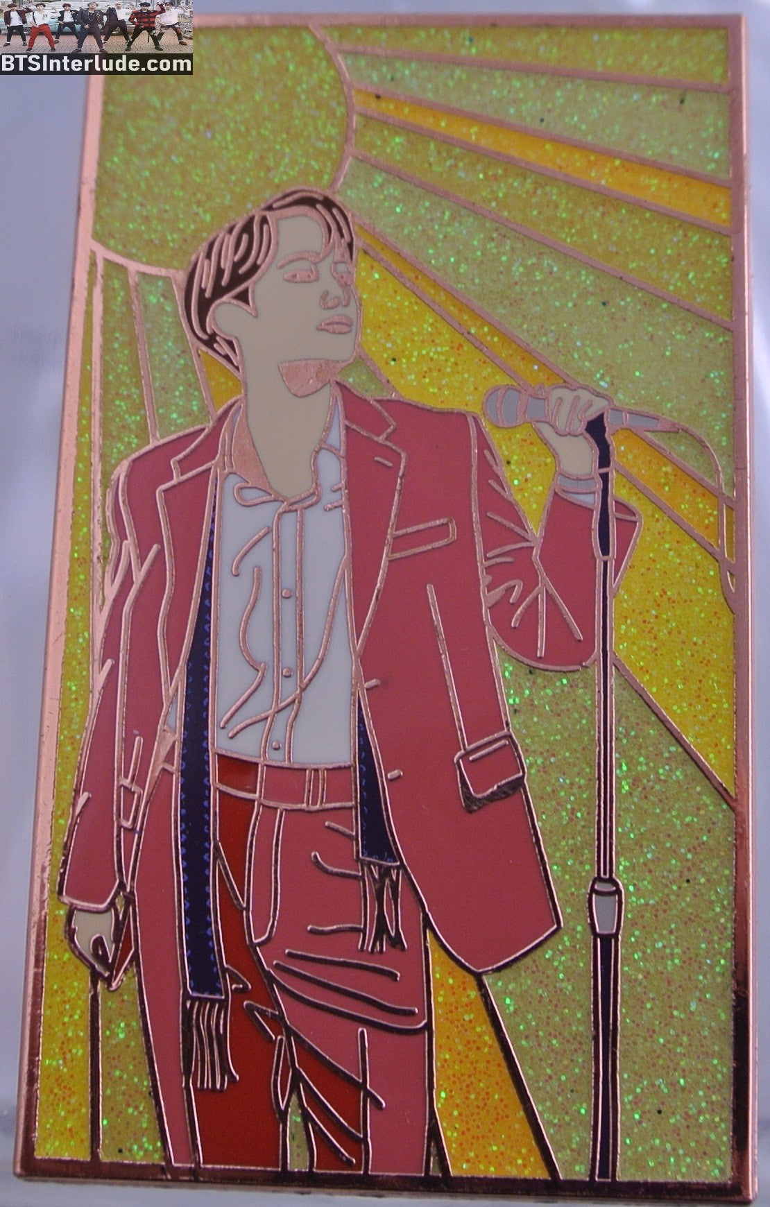 BTS PIN ENAMEL ROSE GOLD COPPER J-HOPE JUNG HOSEOK 정호석 HOPE WORLD DAYDREAM BORAHAE_BB PINS BADGE BUTTON