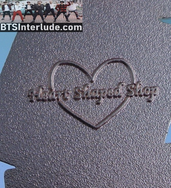 BTS PIN ENAMEL ROSE GOLD COPPER SUB-UNIT V KIM TAEHYUNG SUGA MIN YOONGI DAEGU BOYS 3 POLAROIDS HEART SHAPED SHOP PINS BADGE BUTTON