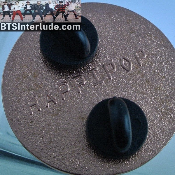 BTS PIN ENAMEL ROSE GOLD COPPER GROUP PURPLE HEART GLITTER YOUNIVERSE HAPPIPOP PINS JUNGKOOK V JIMIN RM J-HOPE SUGA JIN BADGE BUTTON