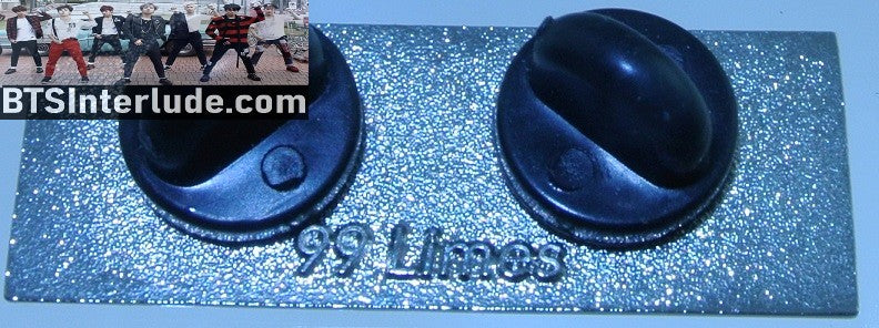 BTS PIN ENAMEL SILVER J-HOPE JUNG HOSEOK 정호석 HOPE WORLD SIGN PLAQUE 99 LIMES PIN BADGE BUTTON