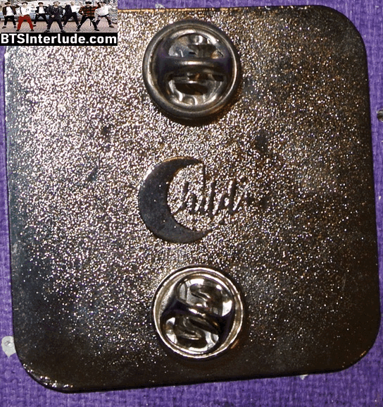 BTS PIN ENAMEL SILVER JEON JUNGKOOK 전정국 I'M NOT DRUNK I WAS SLIGHTLY BUFFERING MOONCHILD PINS BADGE BUTTON